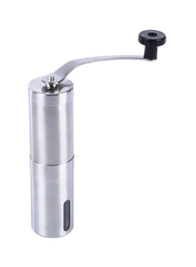 QiaoKai Stainless Steel Coffee Grinder Silver 4.50x4.50x17.50cm  - Image 1