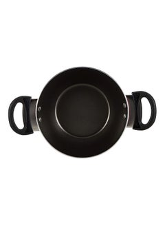 Prestige Classic. Flat Bottom Kadai Red 20cm  - Image 4