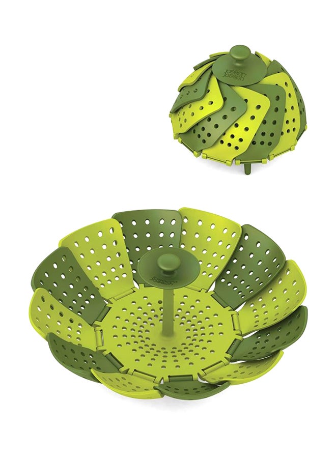 Joseph Joseph Lotus Plus Folding Steamer Basket Green/Dark green 36.8x36.8x31.8centimeter Green/Dark green 36.8x36.8x31.8cm  - Image 4