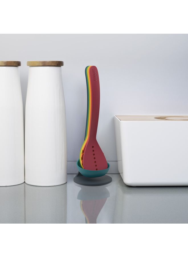 Joseph Joseph 5-Piece Magnetic Nest Kitchen Utensil Set Multicolor 10.5x10x33.5cm  - Image 5
