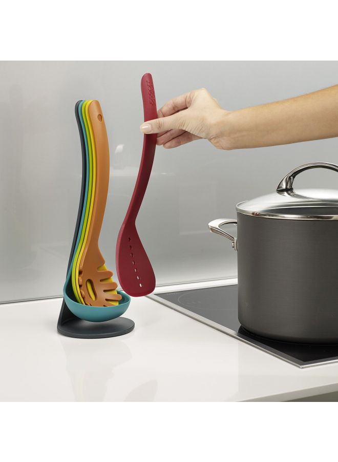 Joseph Joseph 5-Piece Magnetic Nest Kitchen Utensil Set Multicolor 10.5x10x33.5cm  - Image 4