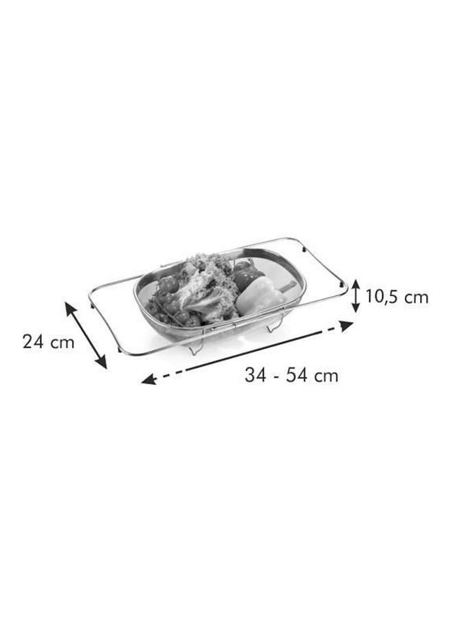 مصفاة للخضروات قابل للتمديد فضي 35x25سم - v1599240889/N34088004A_4