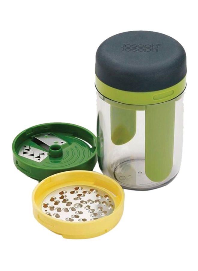 Joseph Joseph Spiro 3-In-1 Spiralizer Green/Yellow/Black 7.8 x 7.8 x 16cm  - Image 1