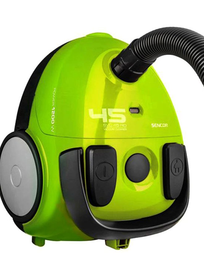 Sencor Bagged Vacuum Cleaner 1200W 1.5 L 1200 W SVC-45GR Green/Balck  - Image 3