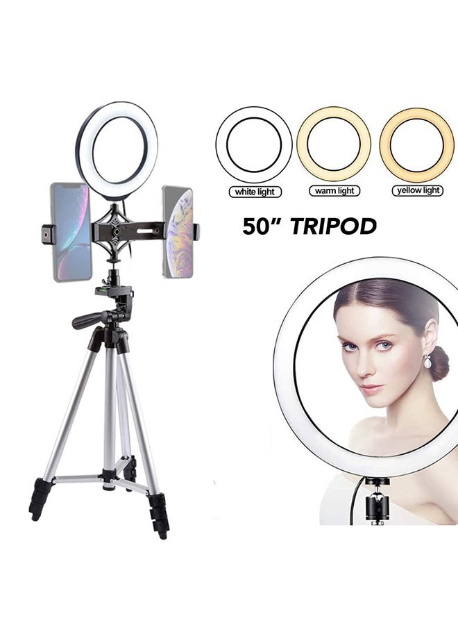 PULUZ LED Ring Tripod Mount Sets Black - Image 3
