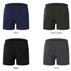 ARSUXEO 2-In-1 Training Shorts With Pockets S  - Image 4