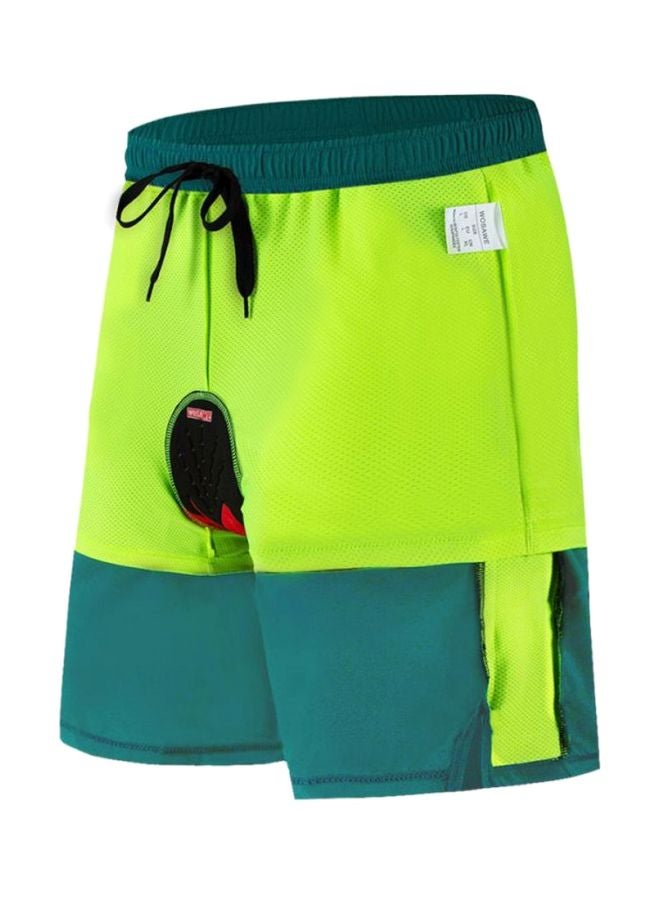 WOSAWE - 3-Piece Polyester Short With 3D Gel Padding And Quick Dry Loose-Fit Bicycle Shorts M - Image 1