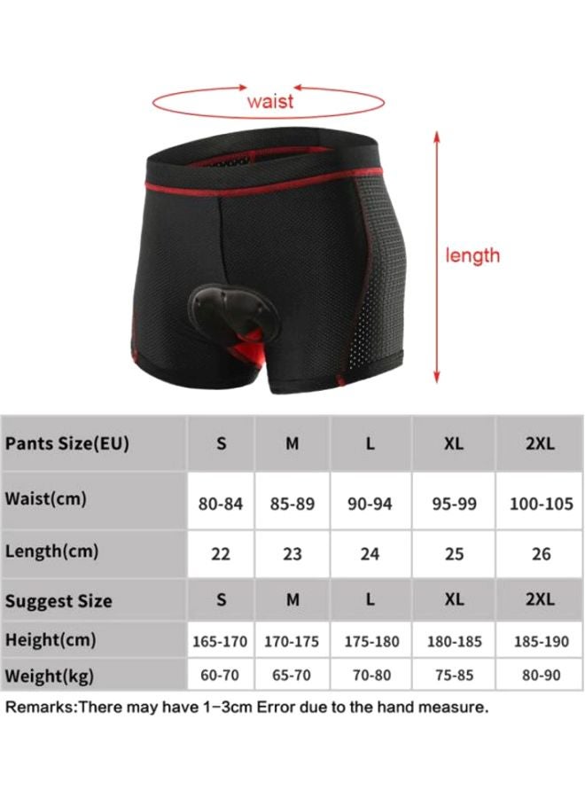 9D Gel Padded MTB Biking Riding Shorts M - v1599286669/N40113508A_6