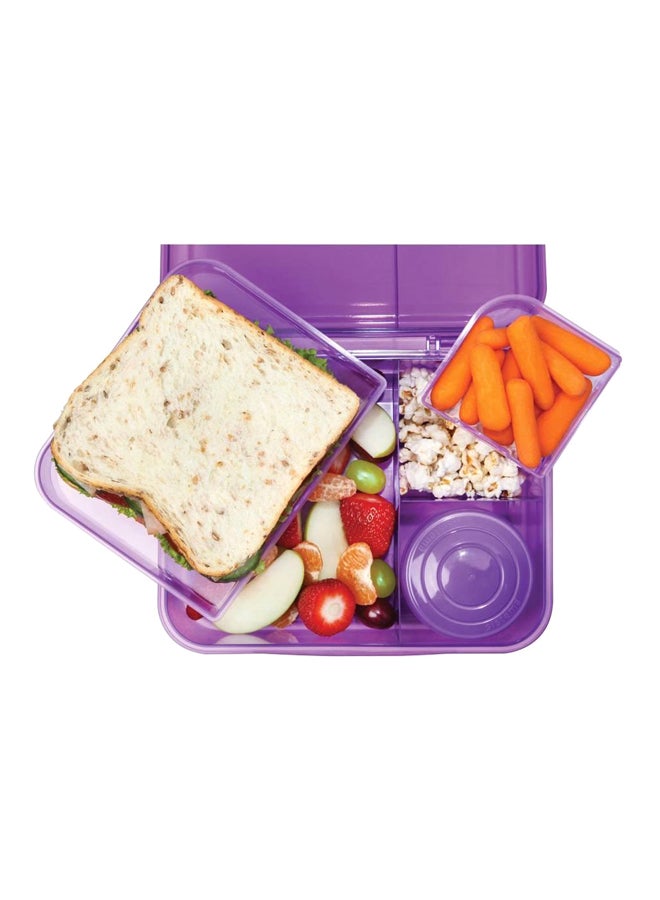 sistema Bento Lunch Box Multicolour 1.65 LLiters - Image 2