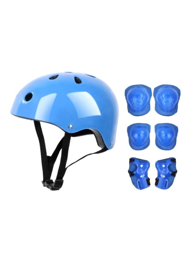 LIXADA 7-Piece Protective Gear Safety Pads Helmet Set 29x17x20cm  - Image 1