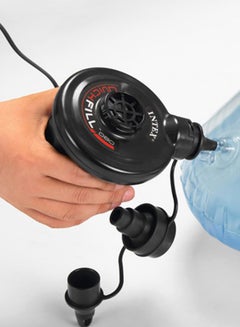 INTEX 4-Piece Quick-Fill Electric Pump Accessories Set - Black Black 14x12x12.4cm  - Image 3