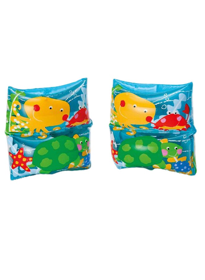 انتكس زوج من عوامات الذراعين بتصميم أصدقاء البحر - Image 2