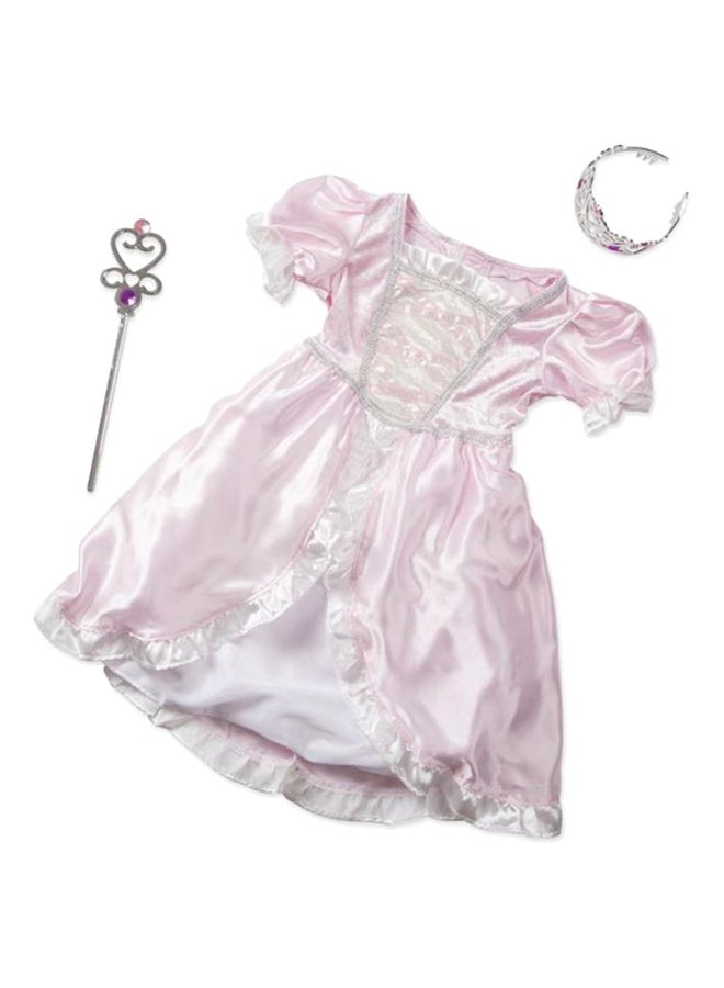 ميليسا آند دوج طقم زي تنكري على شكل أميرة للعبة تقمص الأدوار مكون من 3 قطع 39.3x20.32x71.12سم - Image 1