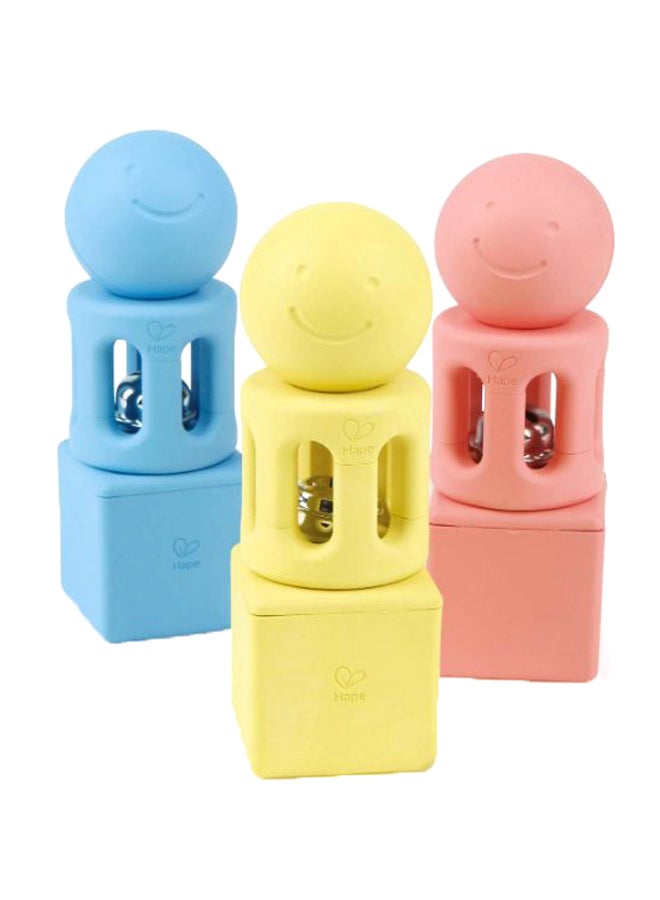 هيب طقم خشخيشات ثلاثية بنمط هندسي مكون من 9 قطع طراز E0456 - Image 2