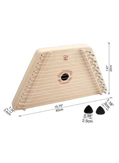 Hape 4-Piece Happy Harp Musical Instrument Set E0323  - Image 3