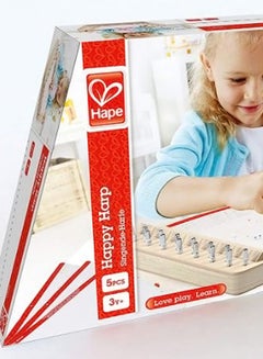 Hape 4-Piece Happy Harp Musical Instrument Set E0323  - Image 5