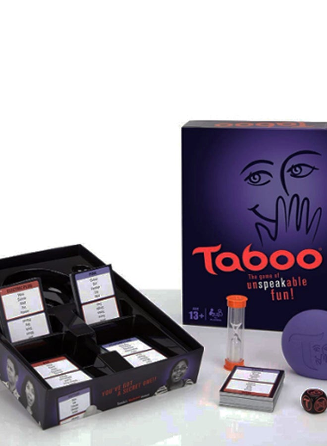 HASBRO - GAMING - Taboo The Game Of Unspeakable Fun Board Game A4626 - Image 1