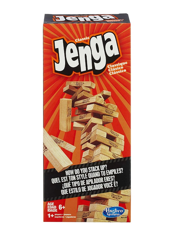 HASBRO - GAMING A2120EU4 54-Piece Jenga Puzzle Game Set 54 6+ Years - Image 1