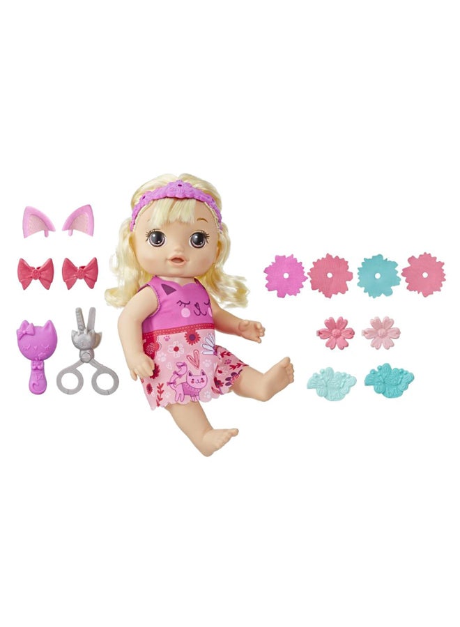 Baby Alive Snip N Style Baby Blonde Hair Playset - Image 2