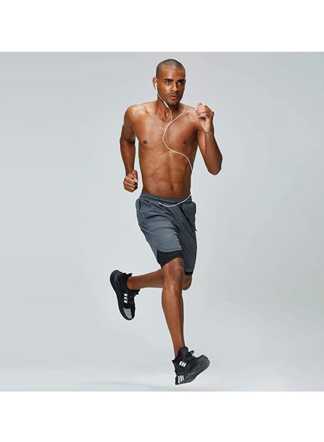 LIXADA - 2-In-1 Athletic Shorts M - Image 1