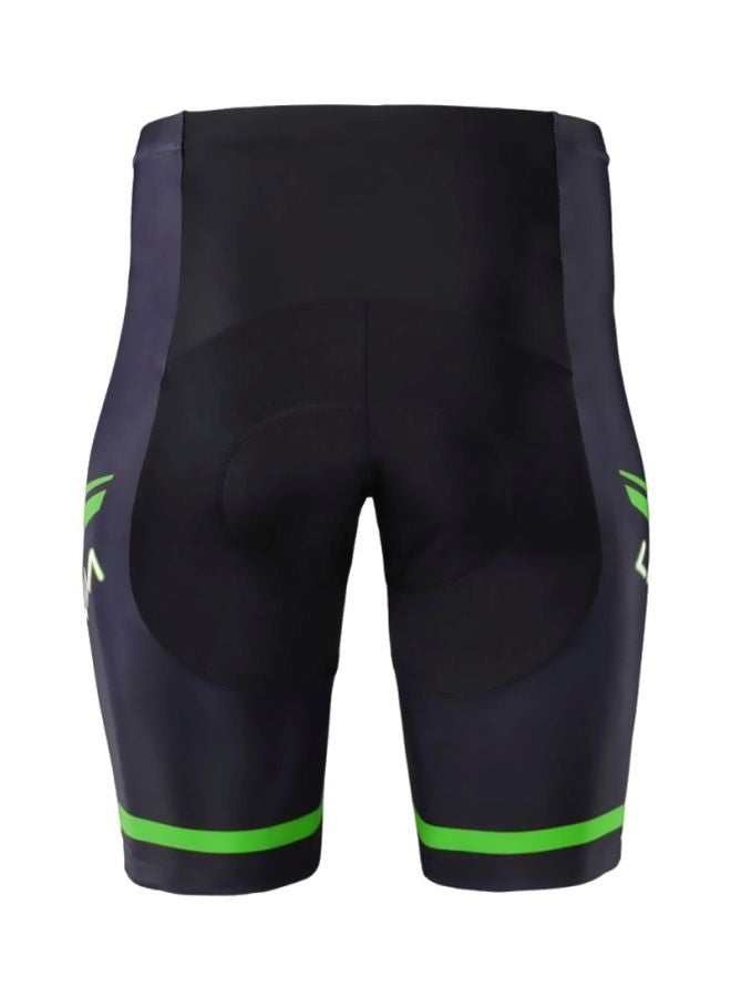 LIXADA High Neck Cycling T-Shirt With Padded Shorts Set S  - Image 5