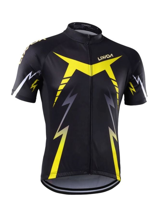 LIXADA 2-Piece Cycling Shirt And Pant Set With Cushion Protection L  - Image 2