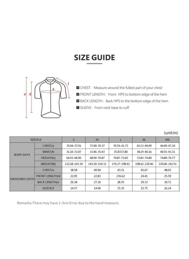 Protective Bike T-Shirt With Padded Shorts XXL