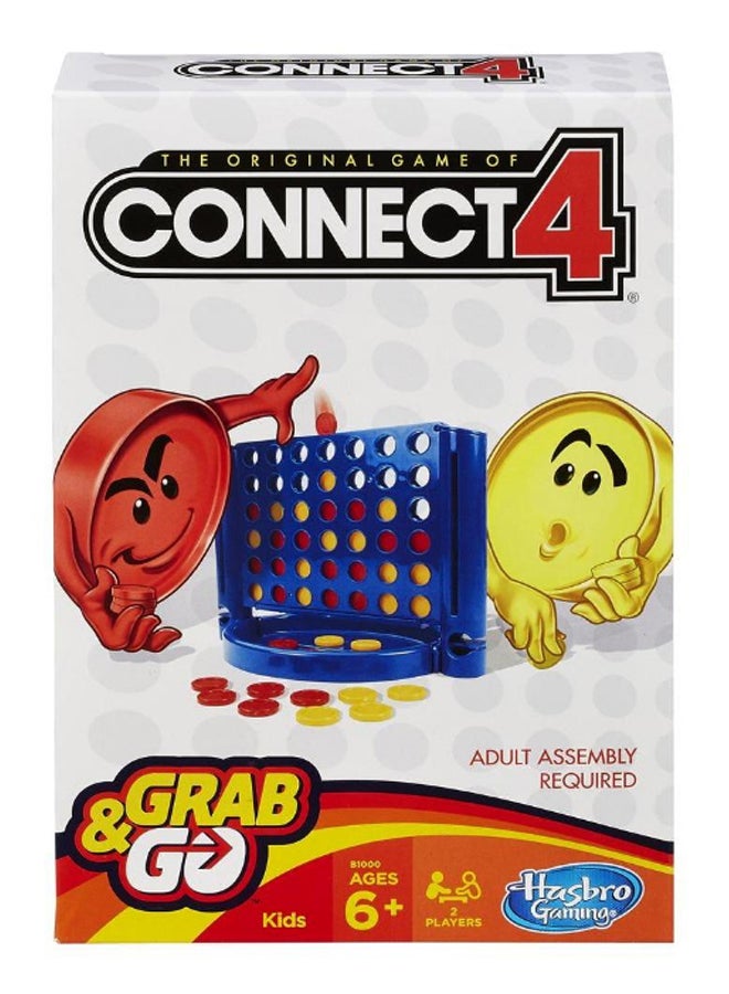 HASBRO - GAMING - Connect 4 Grab And Go Board Game 2 Players - Image 1