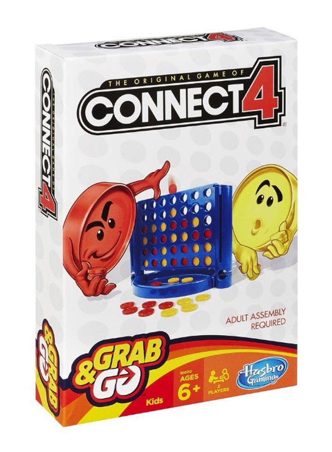 HASBRO - GAMING - Connect 4 Grab And Go Board Game 2 Players - Image 1