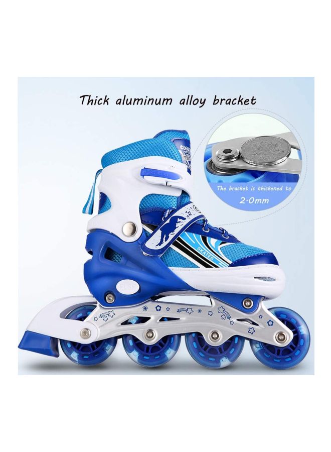 Cool Baby Adjustable Inline Skates With Flashing Wheels S  - Image 2