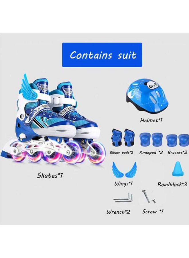 Cool Baby Adjustable Inline Skates With Flashing Wheels S  - Image 5