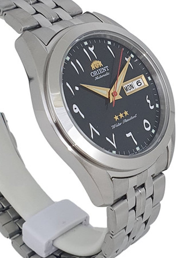 ORIENT Men s Automatic Arabic Dial Stainless Steel Analog Watch SAB0D005B8 39 mm Silver Best Price KSA Riyadh Jeddah