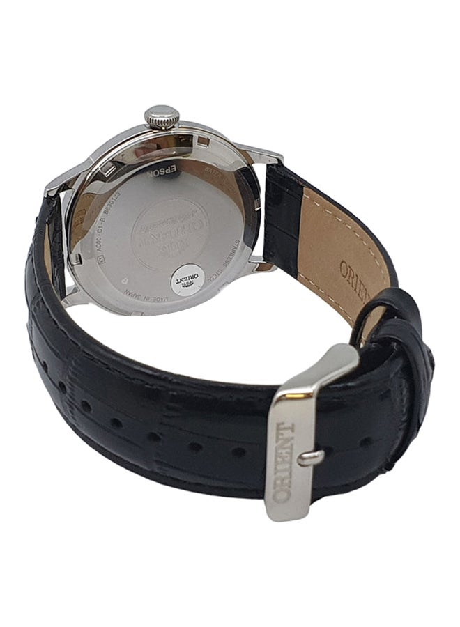 أورينت ساعة يد بامبينو أوتوماتيكية بعقارب طراز ‎SAC0000Ab0 للرجال - Image 2