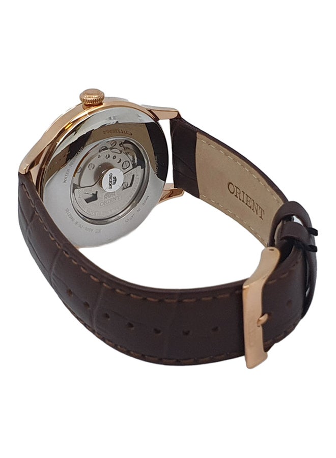 أورينت ساعة بعقارب أوتوماتيكية بقرص ساعة شفاف طراز SAG00001S0 للرجال - Image 2