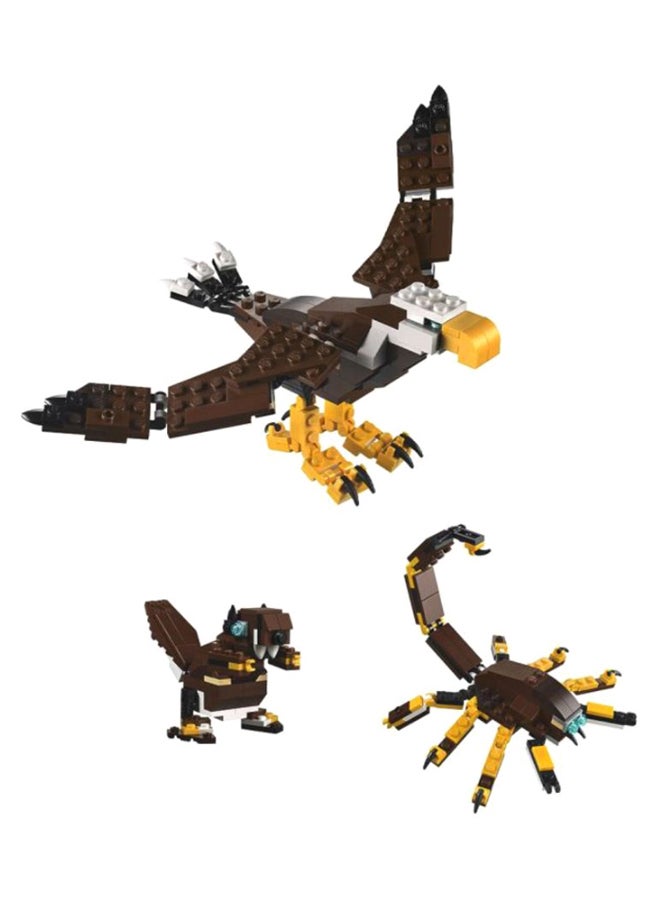 31004 166-Piece 3-In-1 Creator Fierce Flyer Building Set 31004 7+ Years