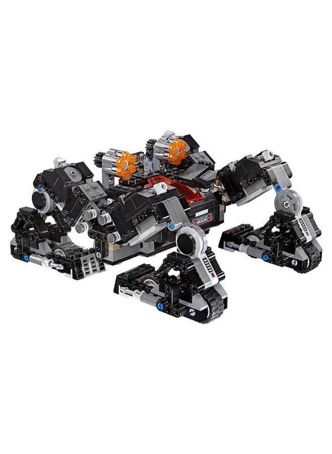 622-Piece Knightcrawler Tunnel Attack Building Toy Set 76086 7+ Years