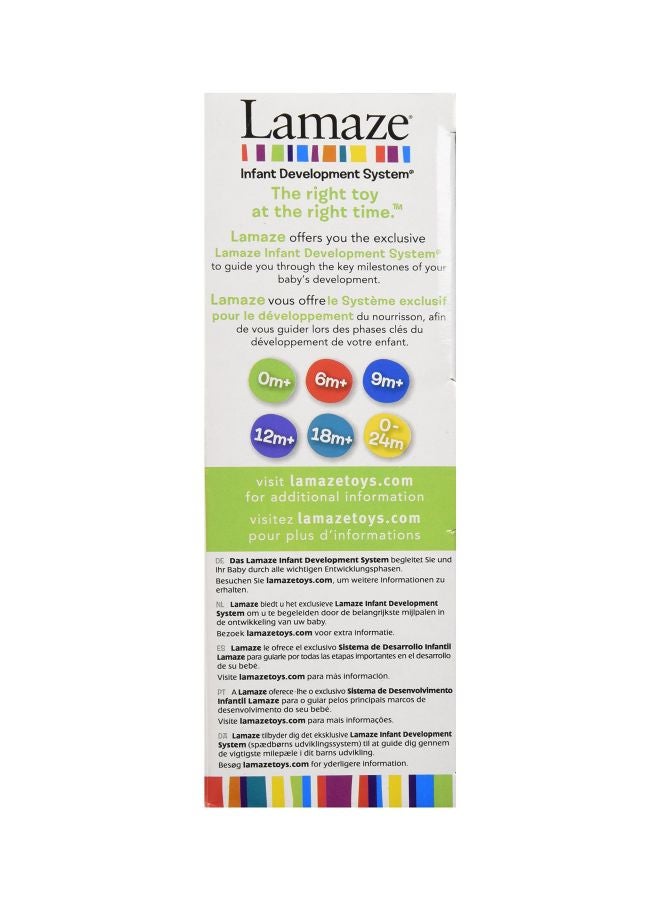 Lamaze 4-Piece Gardenbug Foot Finder And Wrist Rattle Set - Image 2