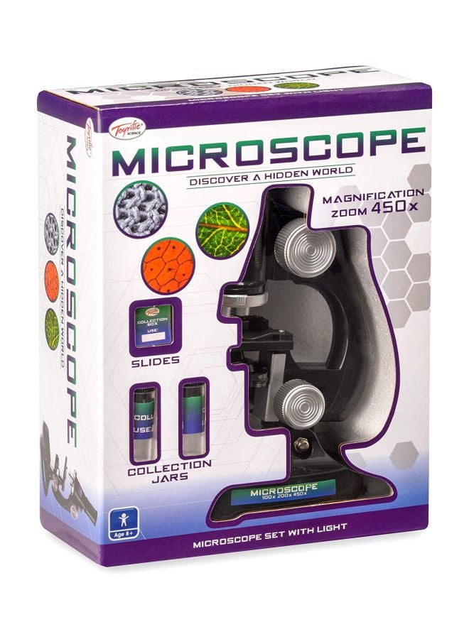 Toyrific - Microscope With Light 9.69x3.39x7.56inch - Image 1
