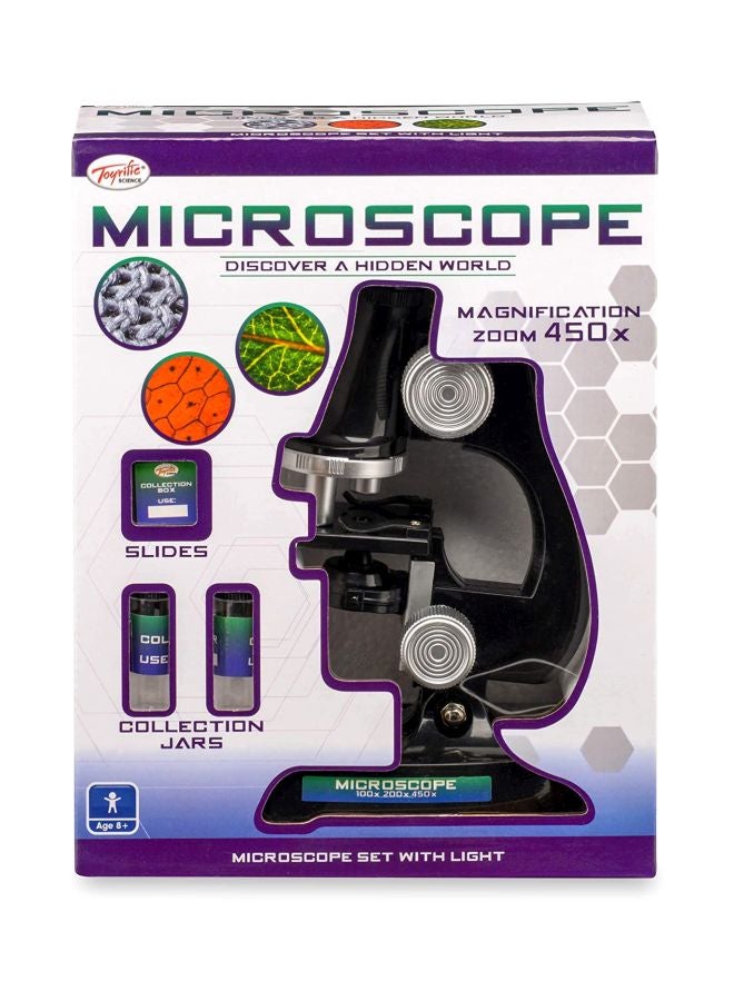 Toyrific - Microscope With Light 9.69x3.39x7.56inch - Image 1
