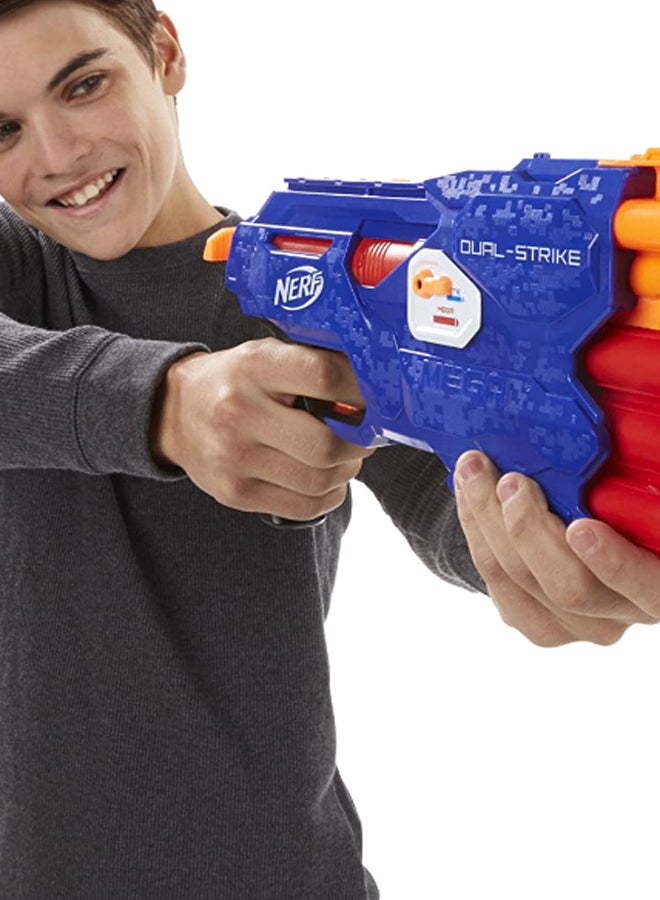 NERF - N-Strike Elite Dual Strike Blaster With Dart - Image 1