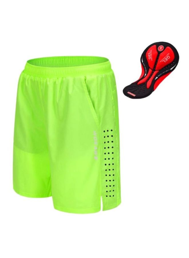 WOSAWE - 3-Piece Polyester Short With 3D Gel Padding And Quick Dry Loose-Fit Bicycle Shorts XXXL - Image 1