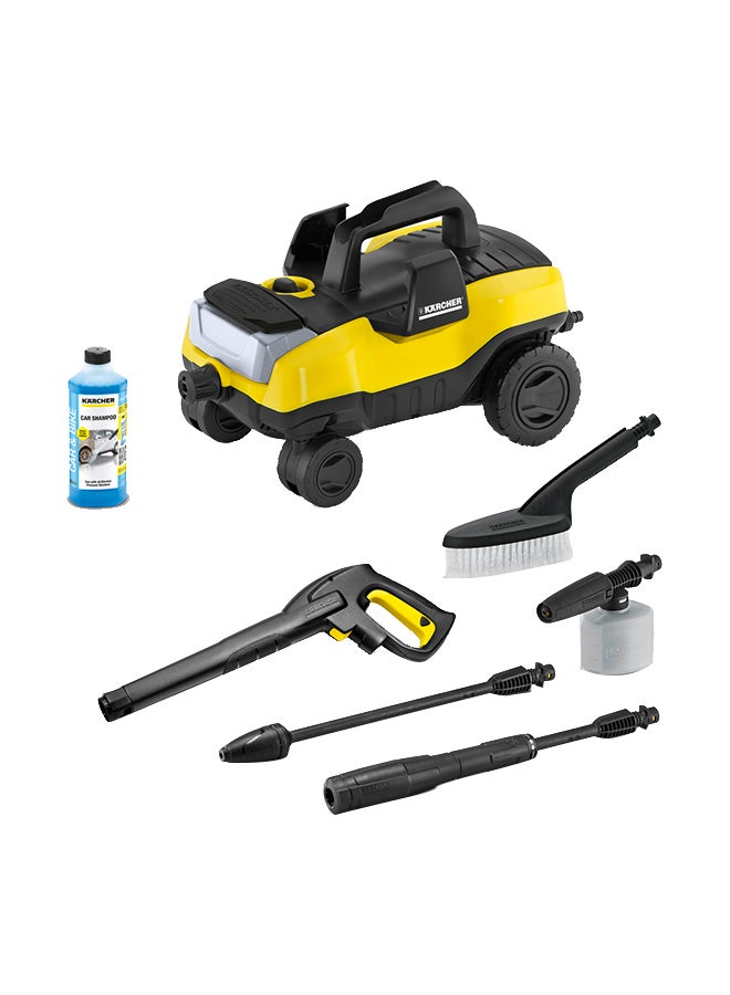 KARCHER 100V K 3 Follow Me High Pressure Washer With Hose Set For Water Supply Yellow/Black 58.7x39.3x31.9cm - Image 1