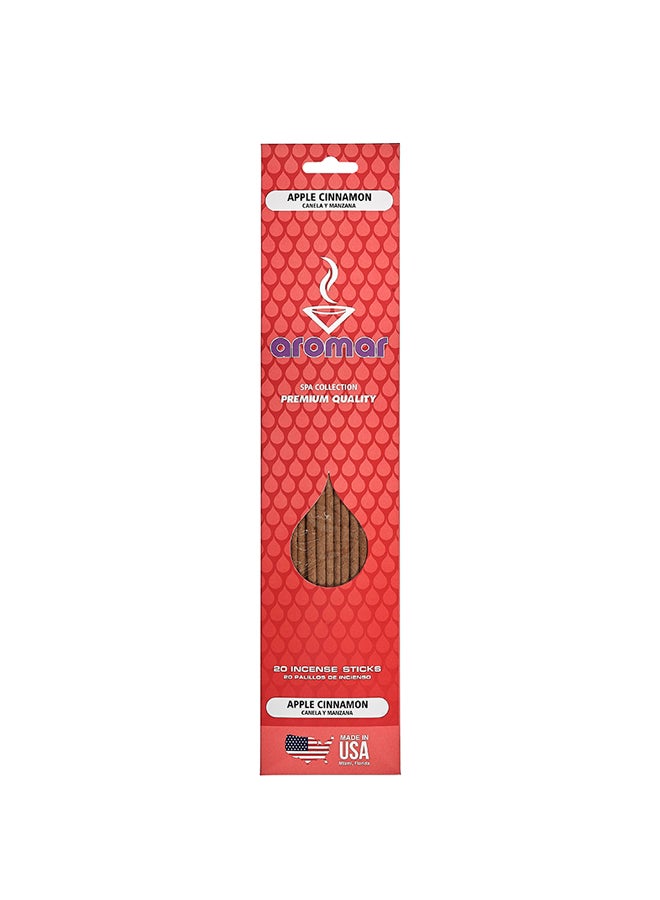 Apple Cinnamon Incense 20 Stick Brown