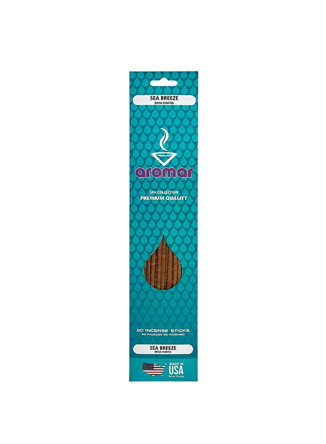 Sea Breeze Incense 20 Stick Brown