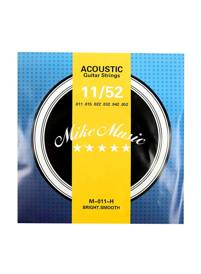 Mike Music 6-Piece Acoustic Guitar Strings  - Image 1