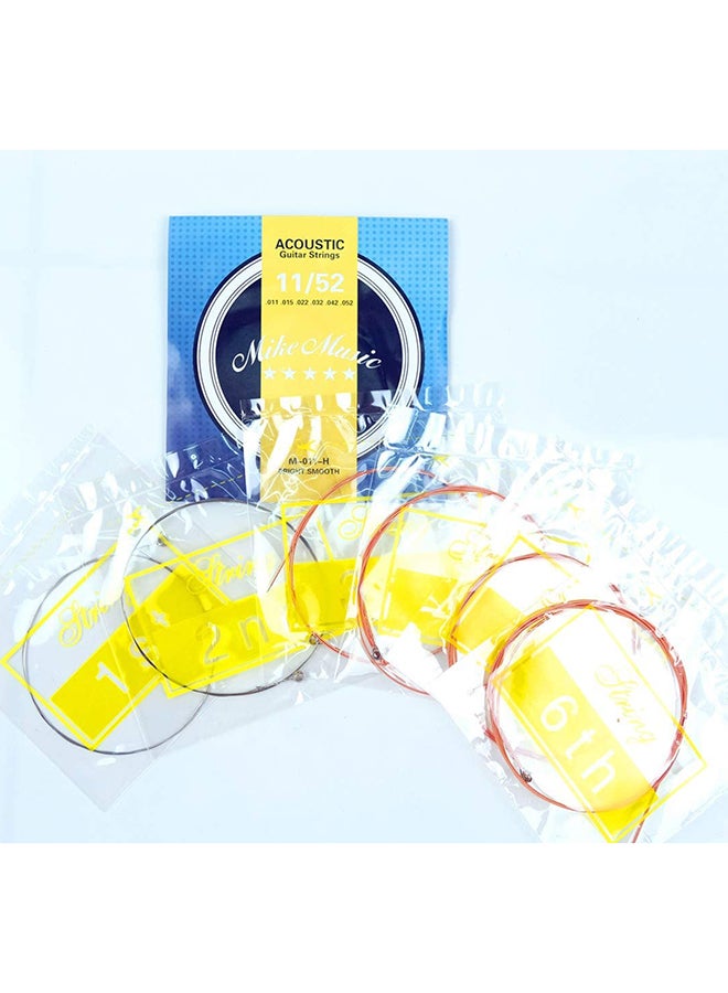 Mike Music 6-Piece Acoustic Guitar Strings  - Image 3