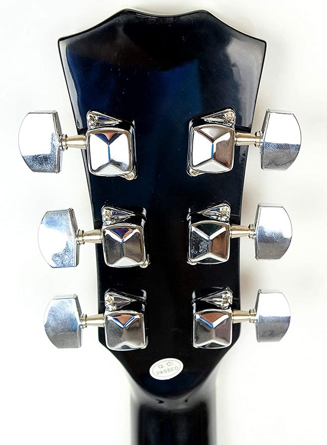 Acoustic Eq Slim Guitar With Bag And Strap 40 Inch Glossy Black