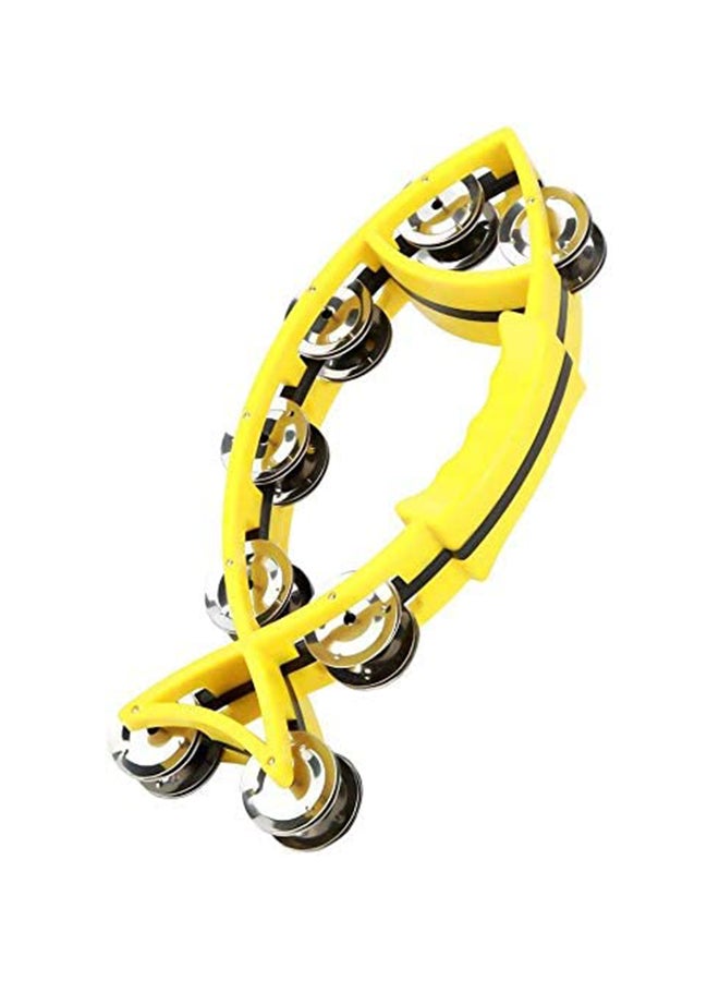 Mike Music - Fish Shape Handbell Tambourine - Image 1