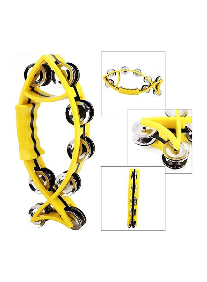 Mike Music - Fish Shape Handbell Tambourine - Image 1