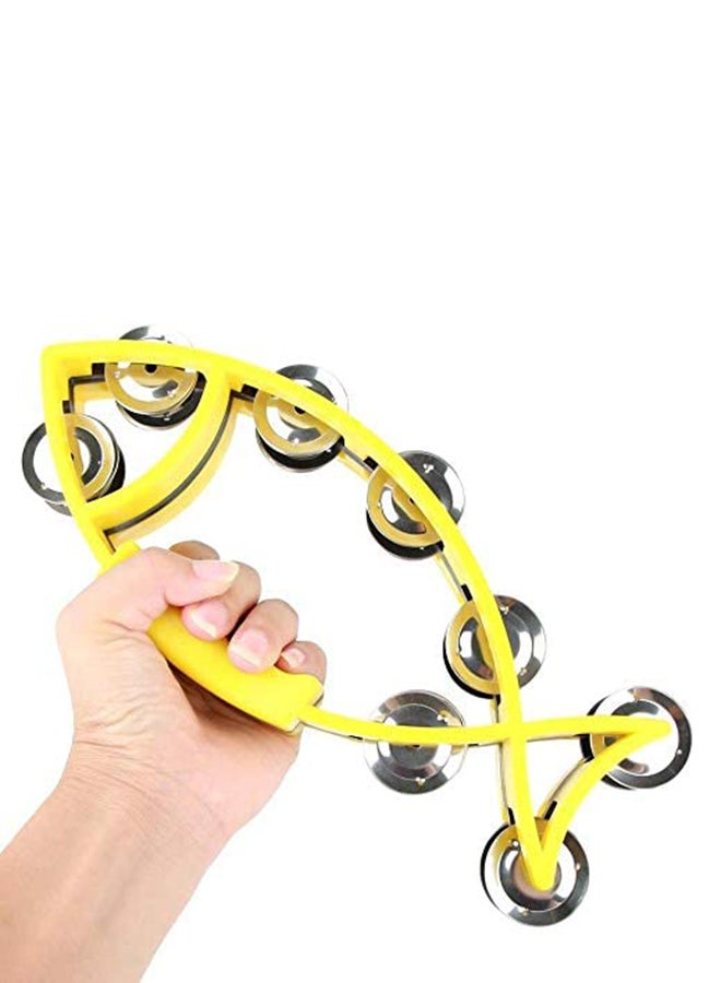 Mike Music - Fish Shape Handbell Tambourine - Image 1
